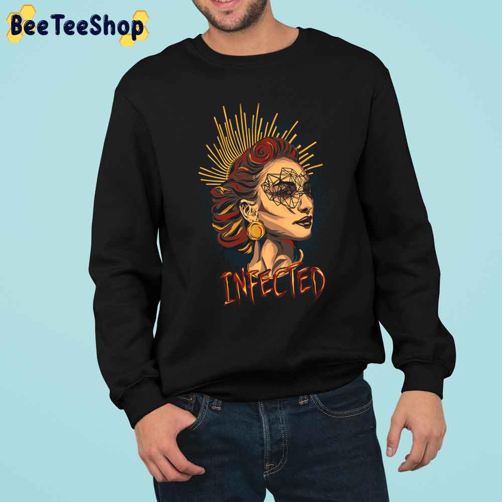 Keep Your On Infected Funny Art Trending Unisex Sweatshirt