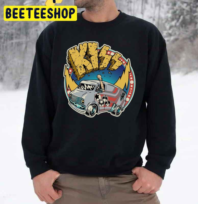 Kiss Car Rock Band Trending Unisex Sweatshirt