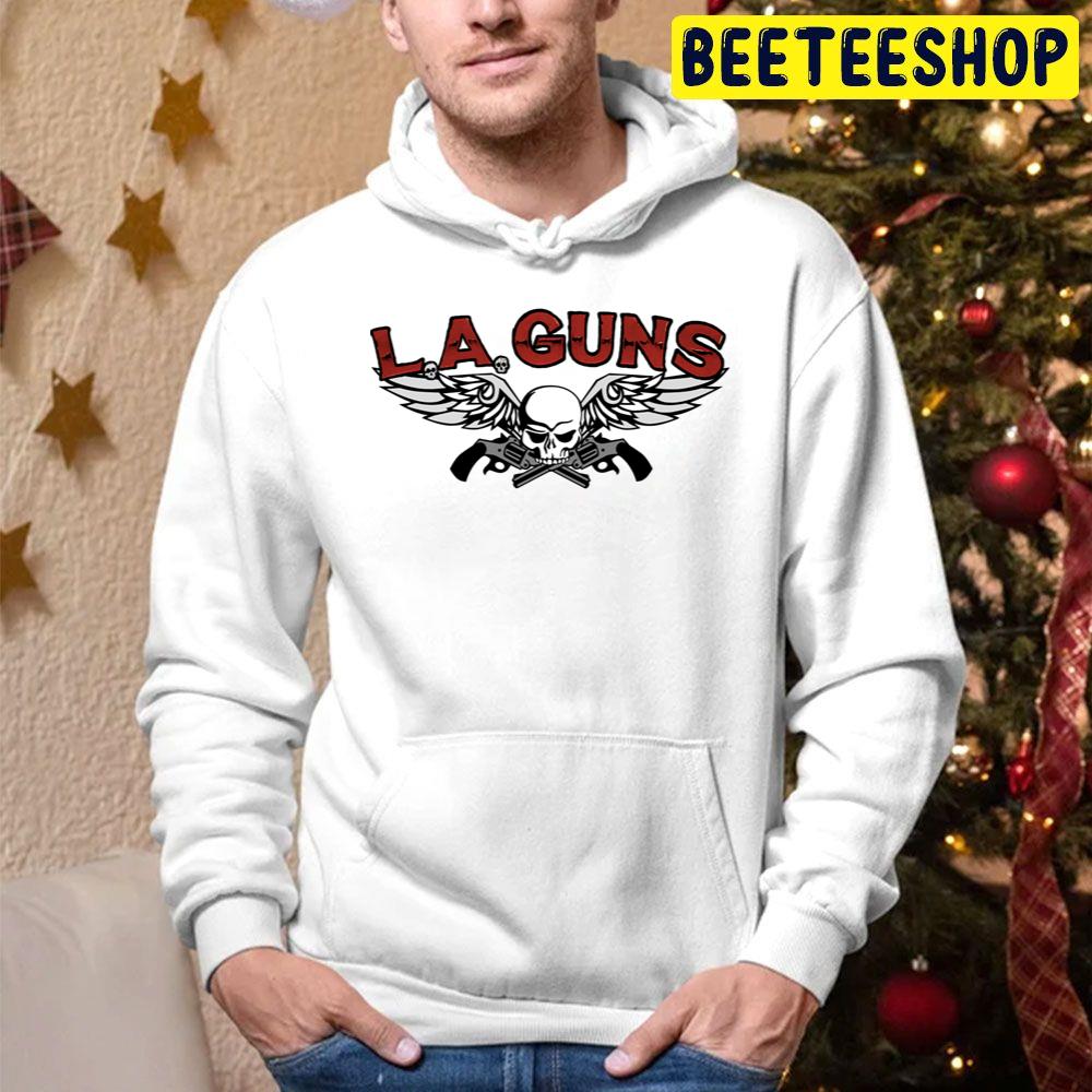 L.A. Guns Skull And Pistols Trending Unisex Hoodie