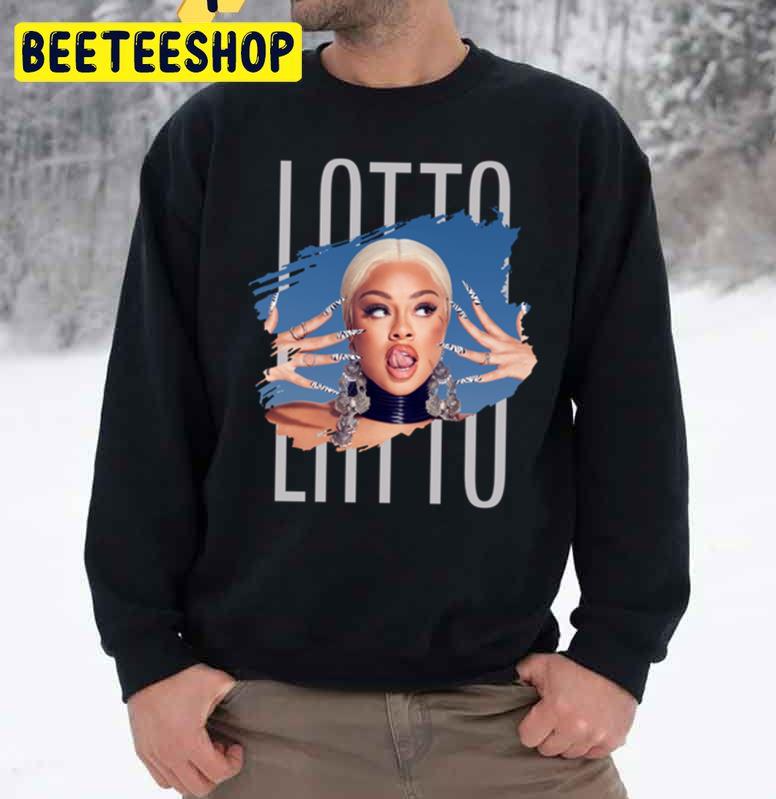 Latto Photo With Text Blue Trending Unisex Sweatshirt