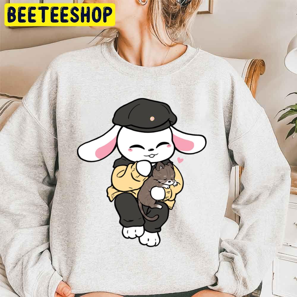 Leebit Love Cat Stray Kids Trending Unisex Sweatshirt