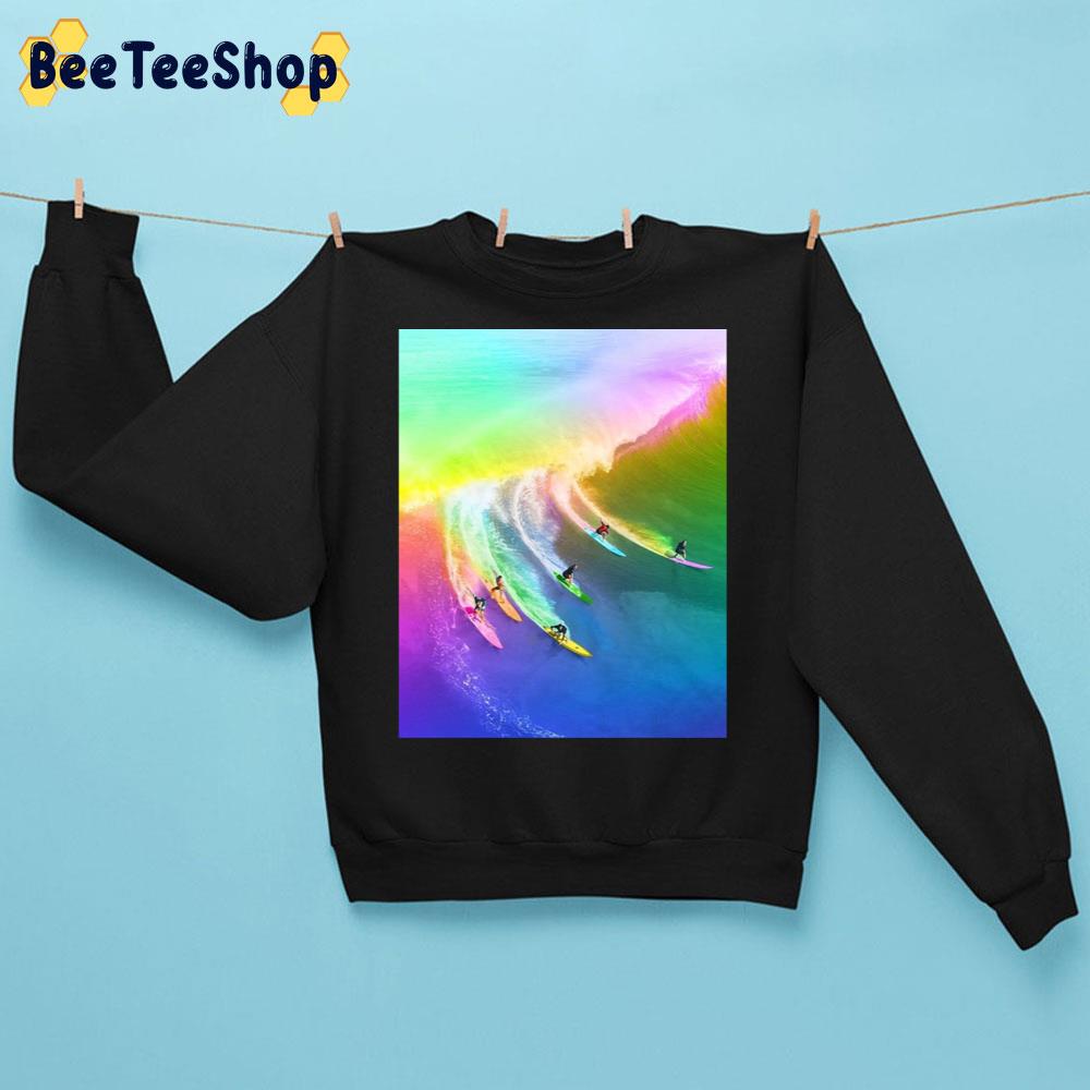 LGBTQ Waves Trending Unisex Sweatshirt