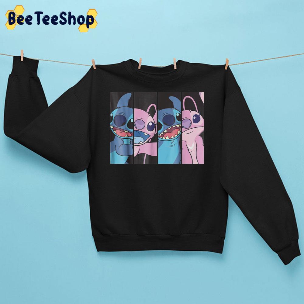 Lilo And Stitch Boxed Faces Trending Unisex Sweatshirt