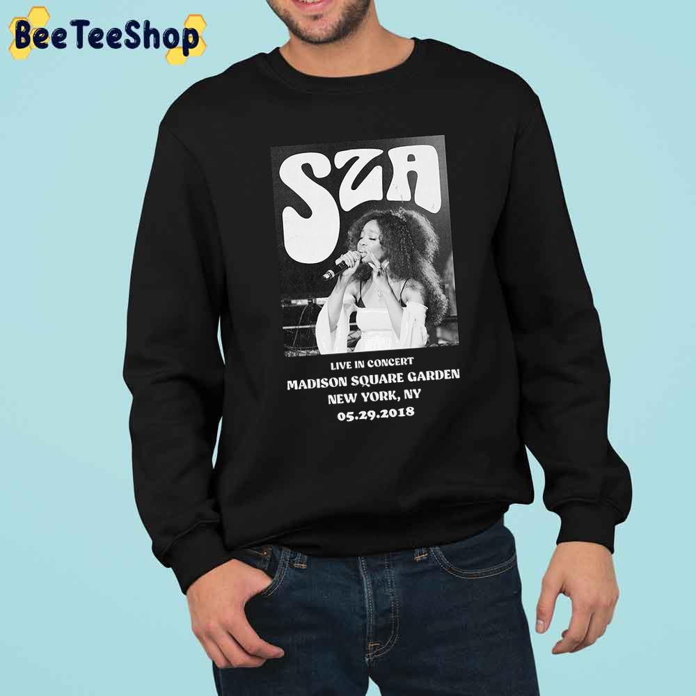 Live Concert Madison Square Garden New Your 2018 Sza Trending Unisex Sweatshirt