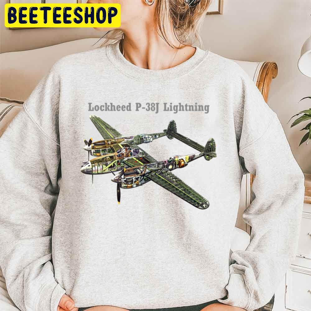 Lockheed P-38j Lightning Trending Unisex Sweatshirt