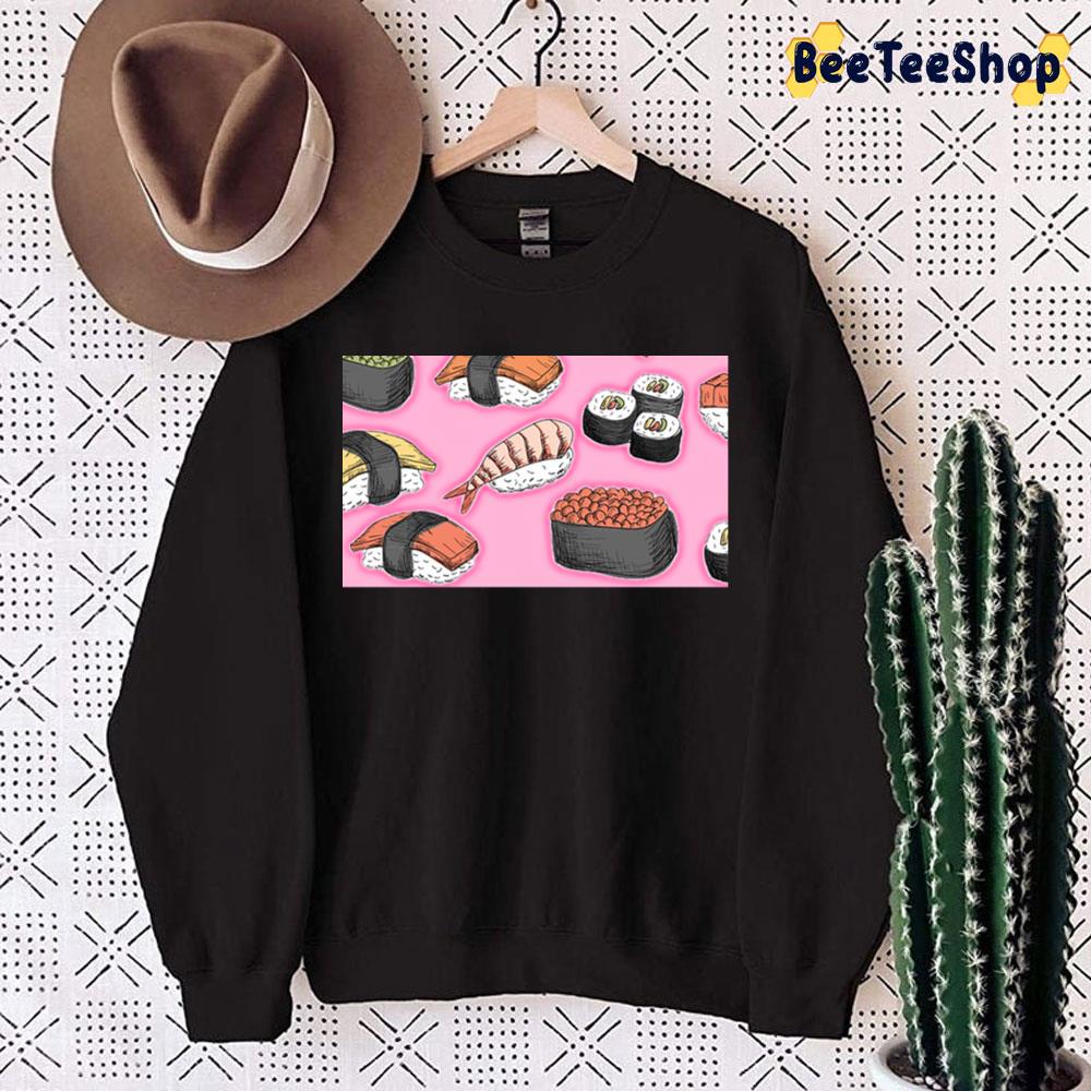 Love Sushi Pink Trending Unisex Sweatshirt