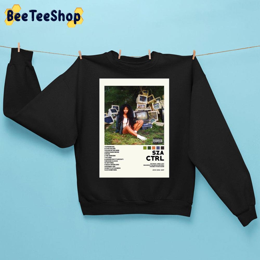 Love Sza Ctrl Poster Trending Unisex Sweatshirt