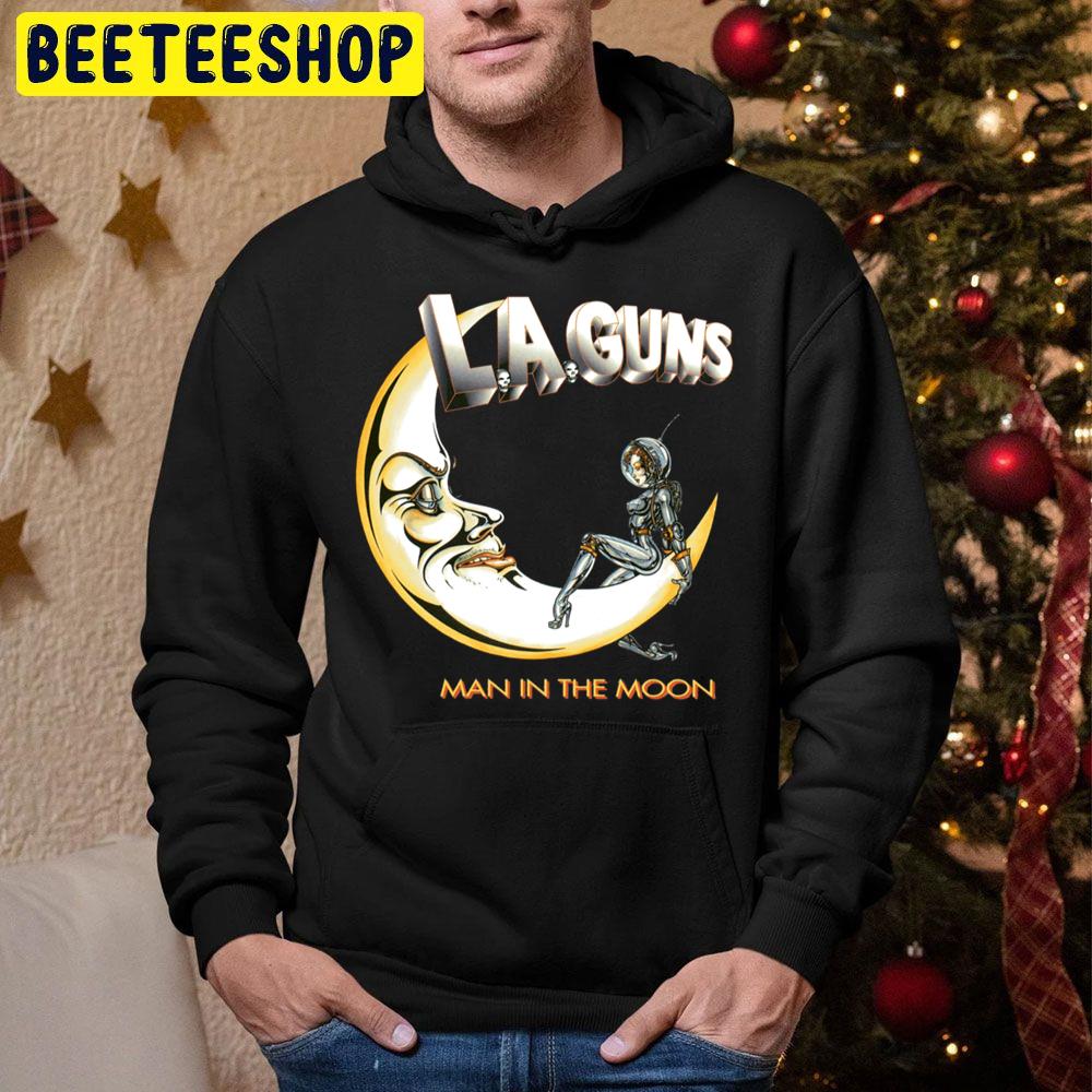 Man In The Moon Album Art Tour Music L.A. Guns Band Glam Metal Trending Unisex Hoodie