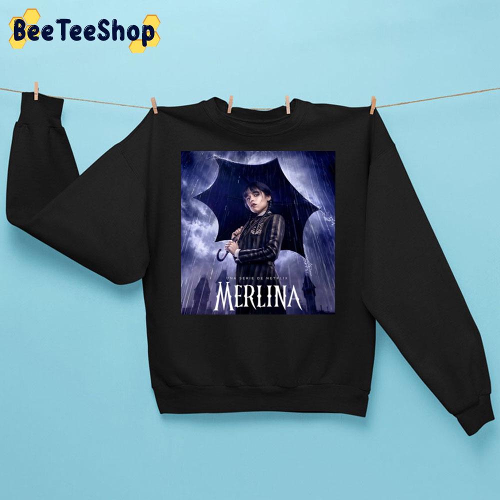 Merlina Wednesday Netflix 2022 Movie Trending Unisex Sweatshirt