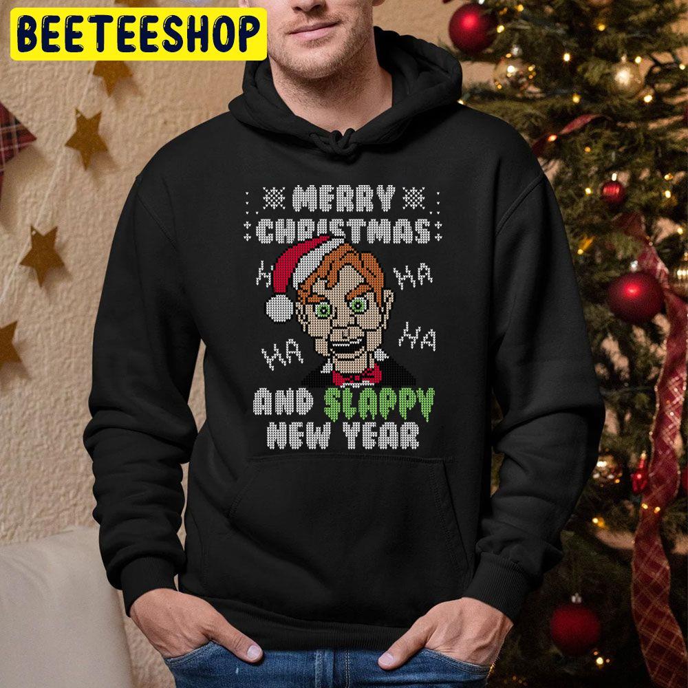 Merry Christmas And Slappy New Year Trending Unisex Hoodie