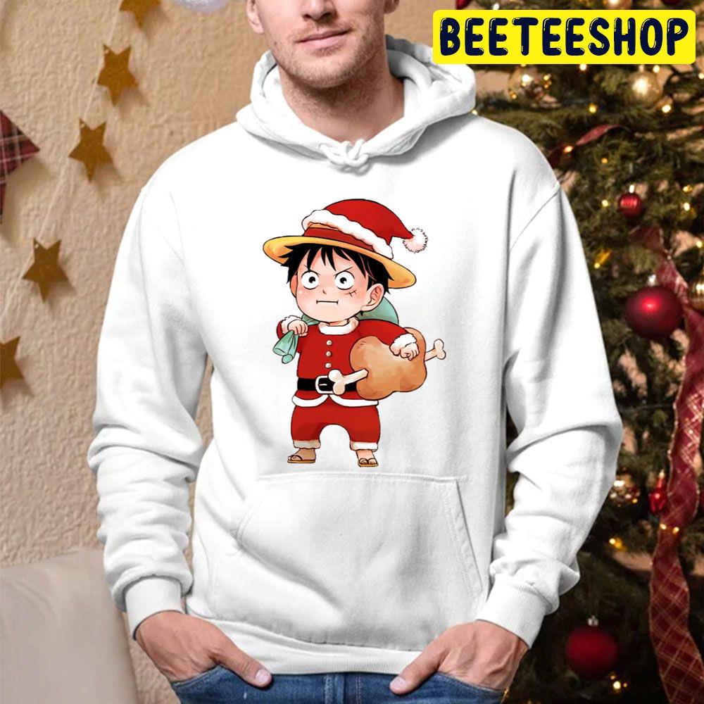 Merry Christmas From Monkey D Luffy One Piece Unisex Sweatshirt - Teeruto