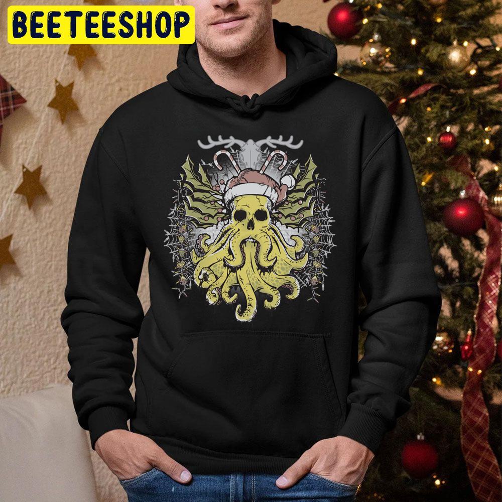 Merry Cthulhumas Christmas Trending Unisex Hoodie