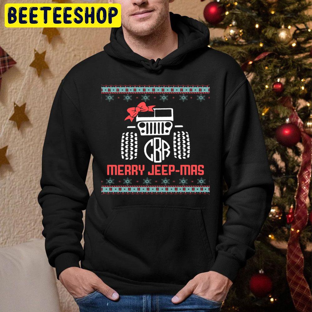 Merry Jeep-Mas Knit Christmas Trending Unisex Hoodie