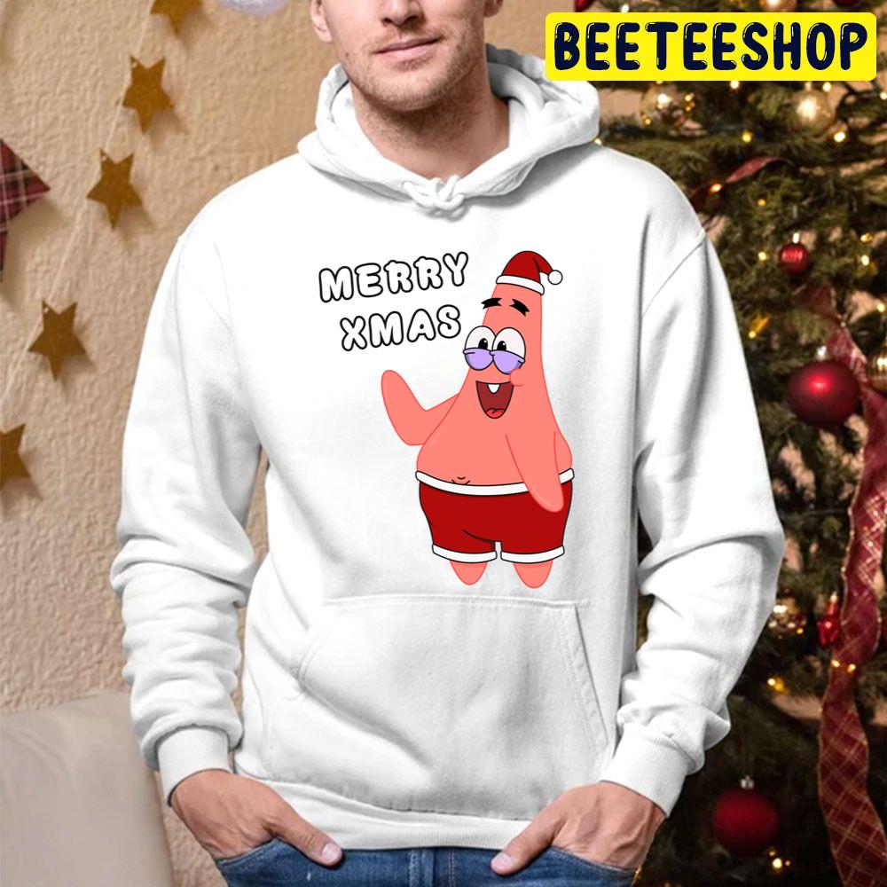 Merry Xmas Patrick Star Trending Unisex Hoodie