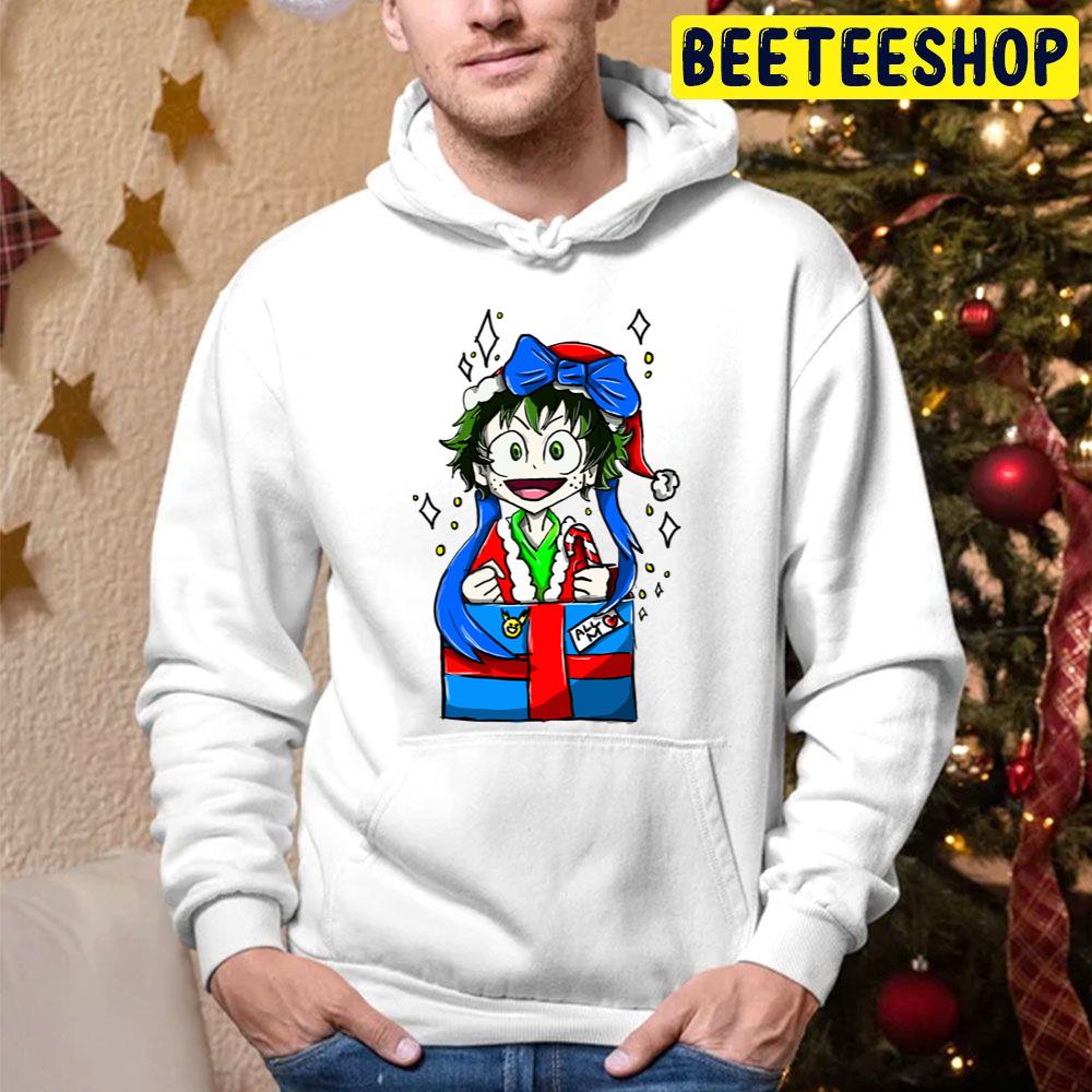 Midoriya Izuku Christmas Allmight Trending Unisex Hoodie