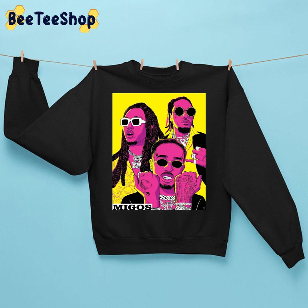 Migos Pop Art Walk It Trending Unisex Sweatshirt