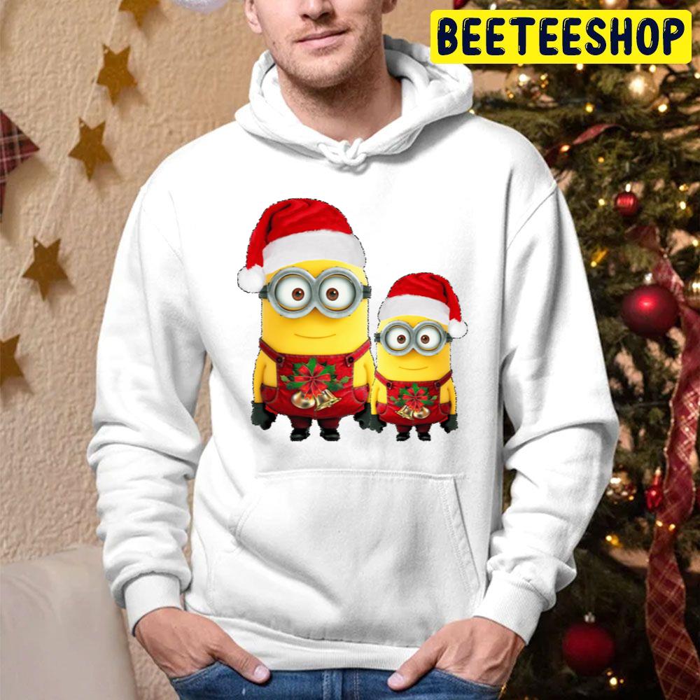 Minions Red Hat Christmas Trending Unisex Hoodie