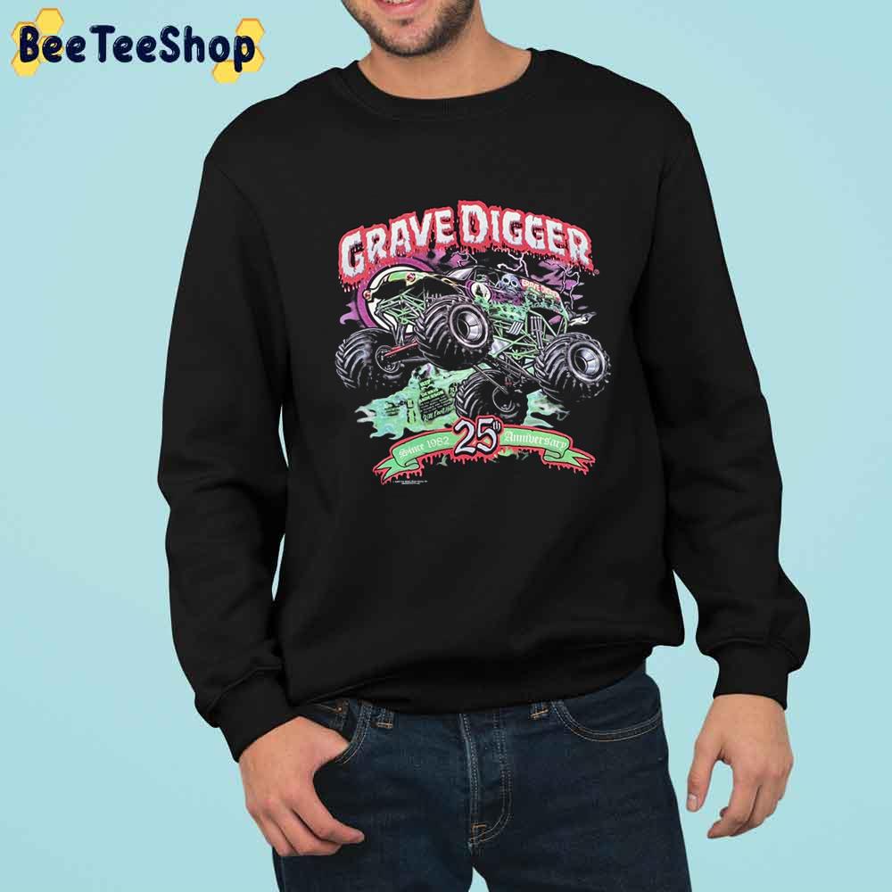 Monster Grave Digger 25 Anniversary Trending Unisex Sweatshirt