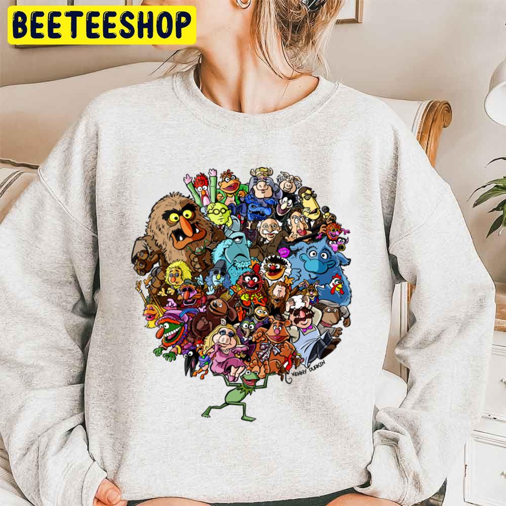 Muppets World Of Friendship Cartoon Art Trending Unisex Sweatshirt