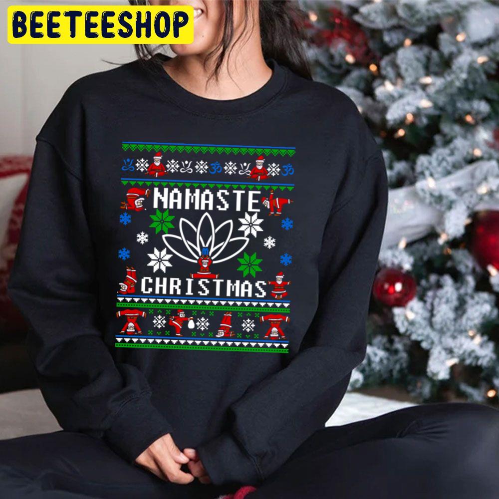 Namaste Christmas Trending Unisex Hoodie - Beeteeshop