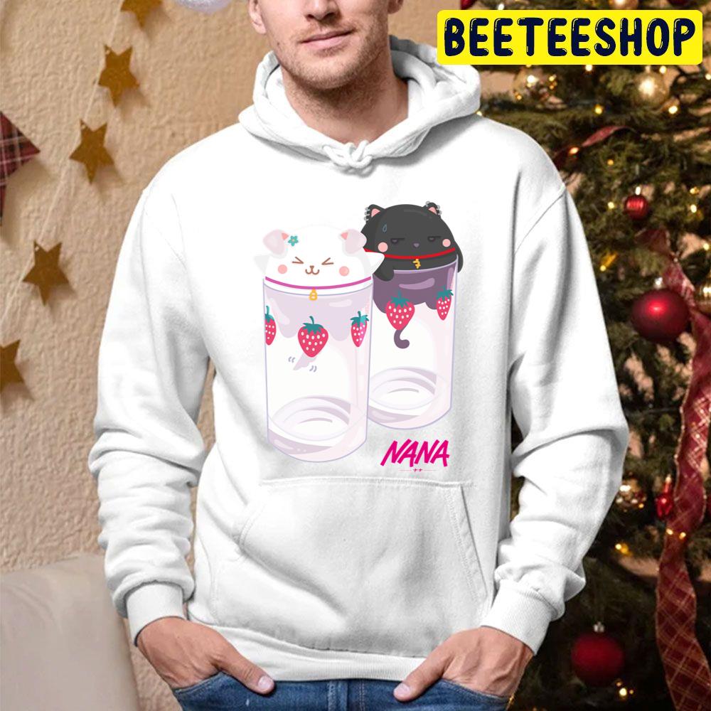 Nana And Hachi Strawberry Glasses Trending Unisex Hoodie