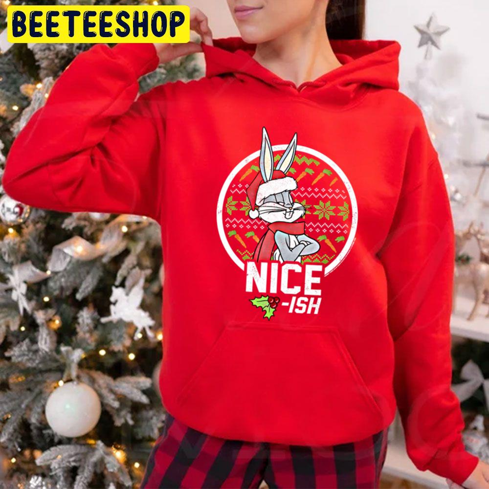 Nice-Ish Looney Tunes Merry Christmas Trending Unisex Hoodie