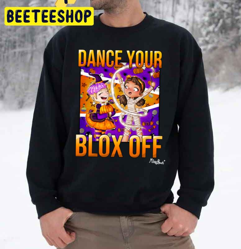 Noob Dance Your Blox Off Funny Gaming Halloween Trending Unisex Sweatshirt