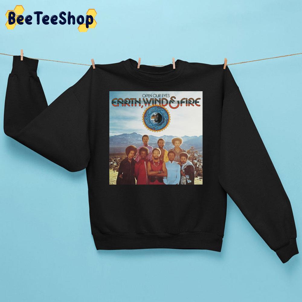 Open Our Eyes Earth, Wind & Fire 1974 Album Trending Unisex Sweatshirt