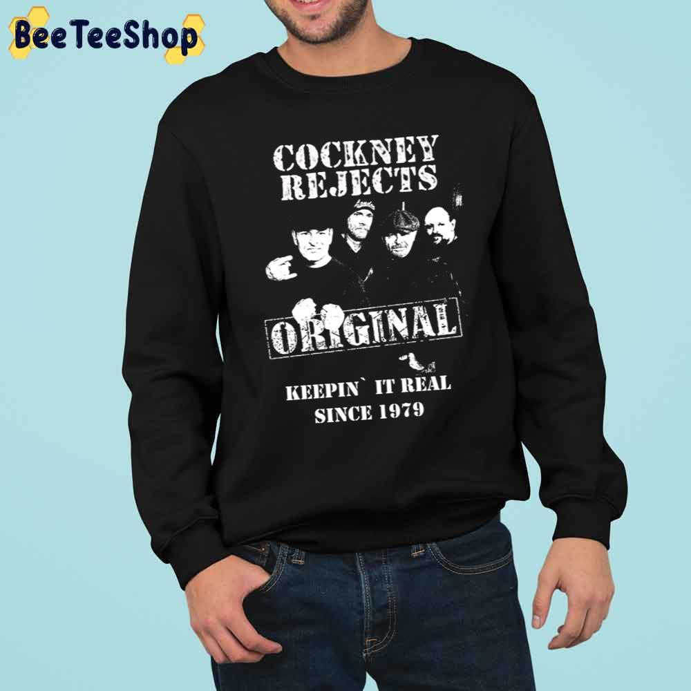 Origianl Keepin’ It Real Since 1979 Cockney Rejects Punk Rock Band Trending Unisex Sweatshirt