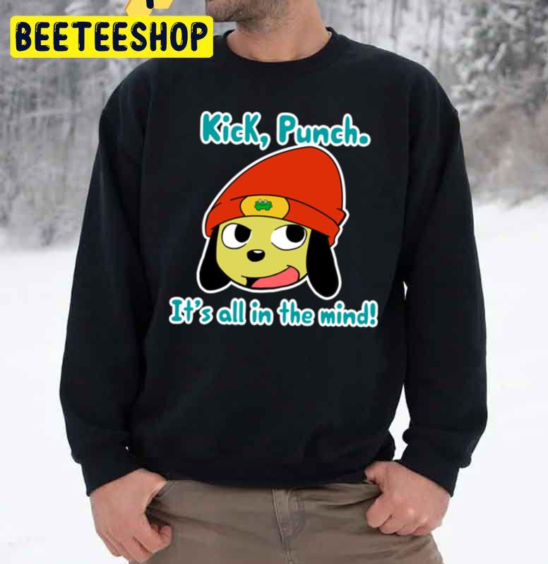 Parappa The Rapper Kick Punch, It’s All In The Mind Trending Unisex Sweatshirt