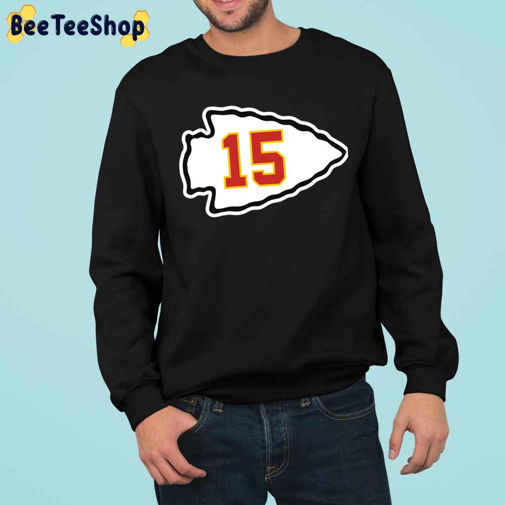 Patrick Mahomes 15 Logo Trending Unisex Sweatshirt