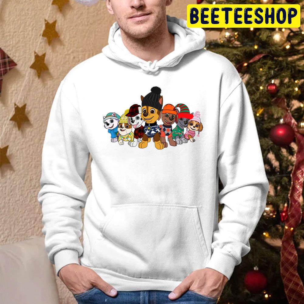 Paw Patrol Winter Attire Trending Unisex Hoodie