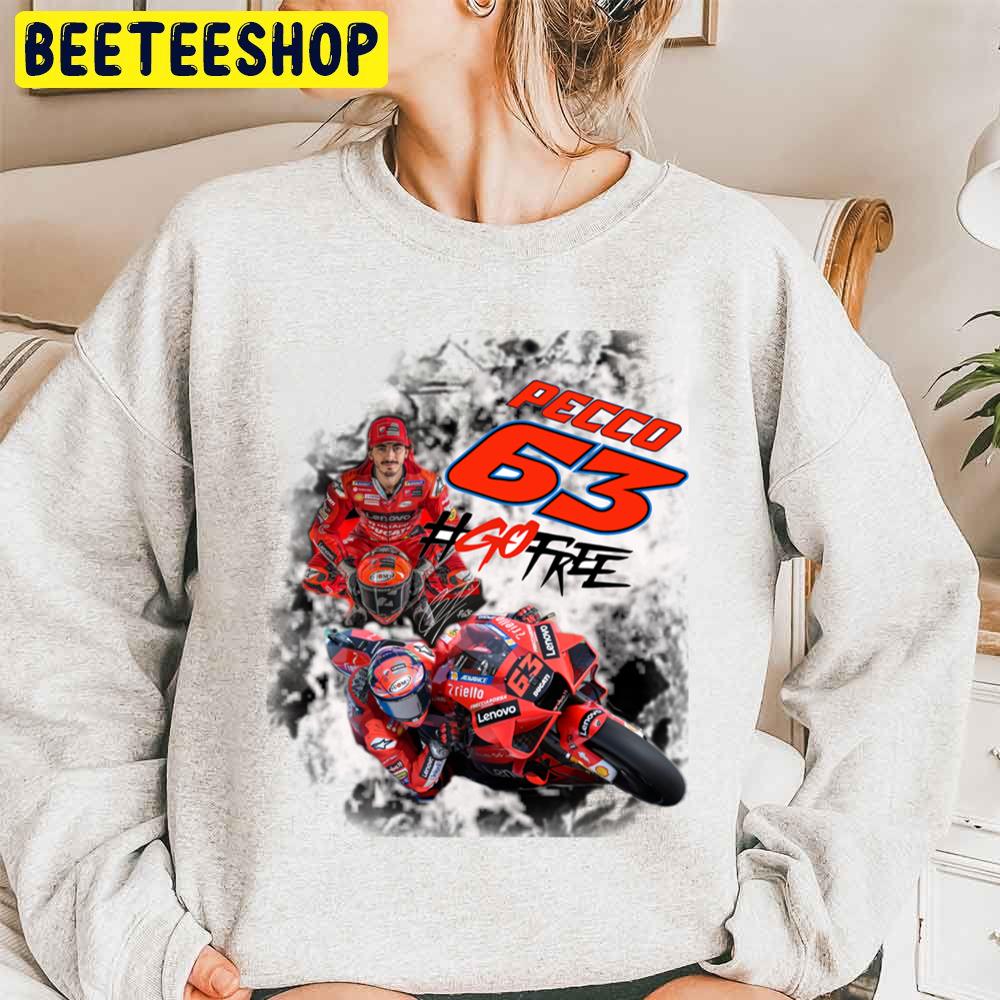 Pecco Bagnaia Francesco Bagnaia 2022 Moto Gp 63 Trending Unisex Sweatshirt