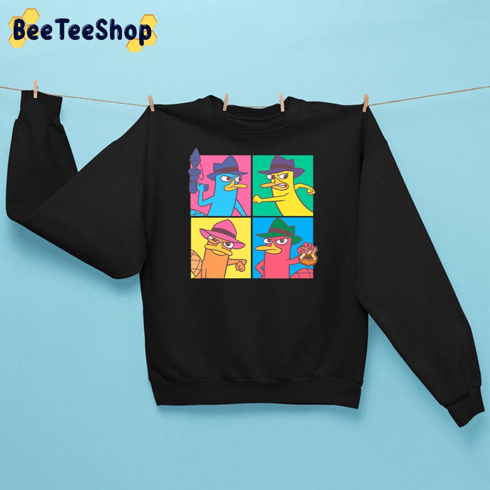 Phineas And Ferb Agent P Pop Box Up Trending Unisex Sweatshirt