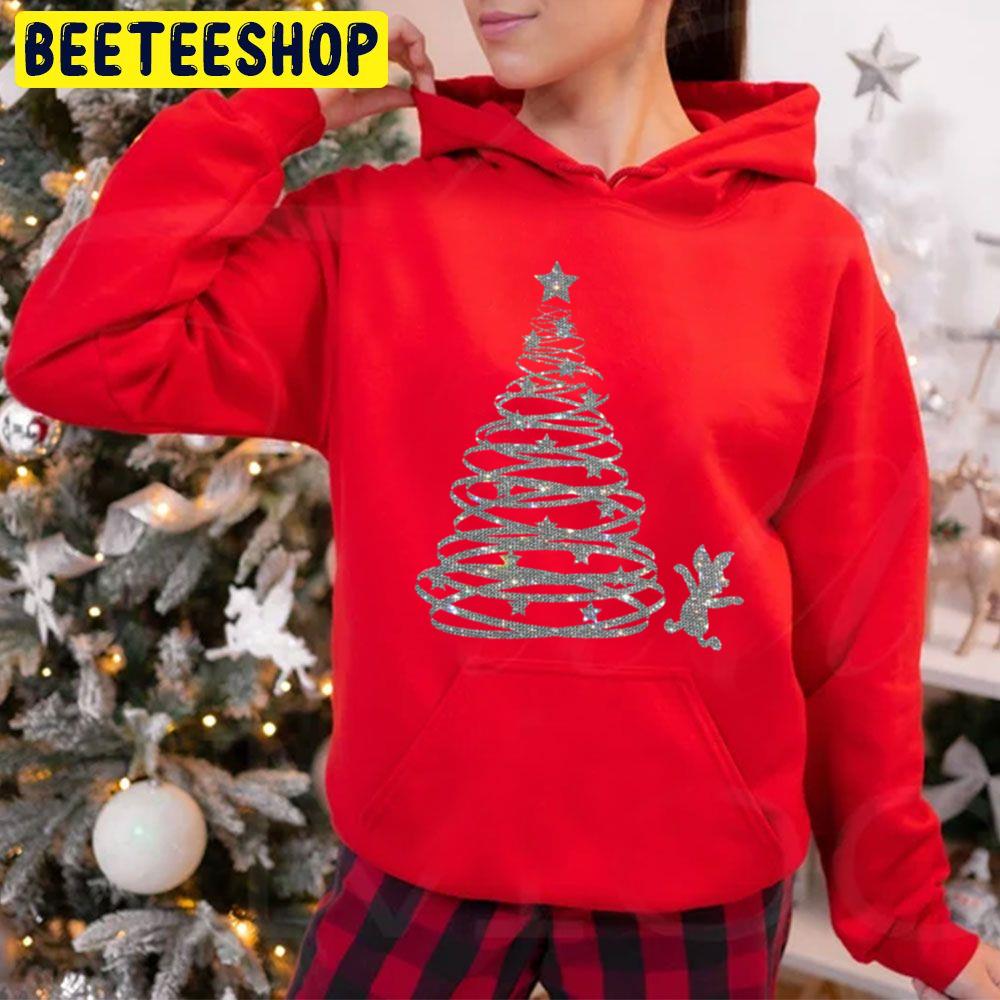 Piglet Christmas Tree Trending Unisex Hoodie