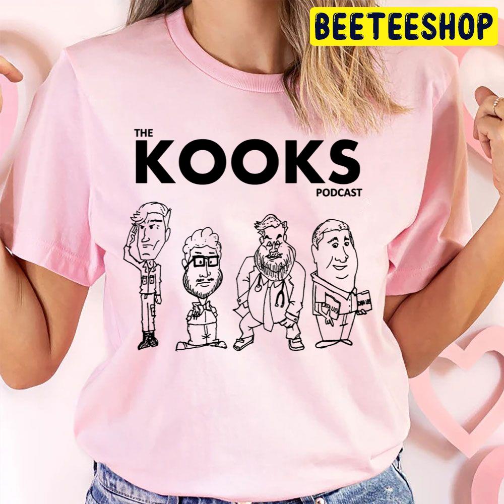 Podcast Indie Rock Band Kooks Music Chibi Members Trending Unisex T Shirt