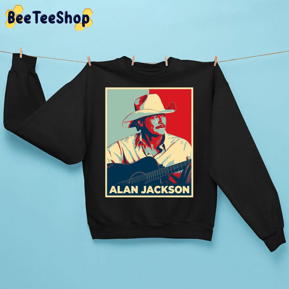 Pop Art Alan Jackson Trending Unisex Sweatshirt