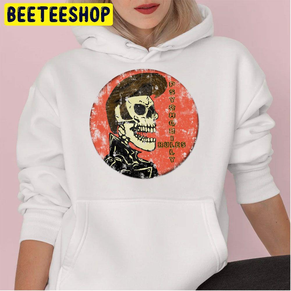 Psychobilly Rules Trending Unisex Hoodie