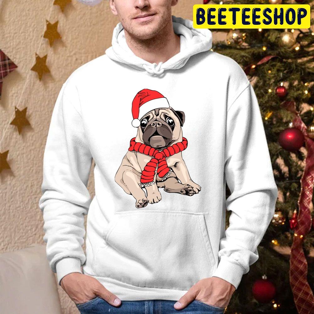 Pug Christmas Trending Unisex Hoodie