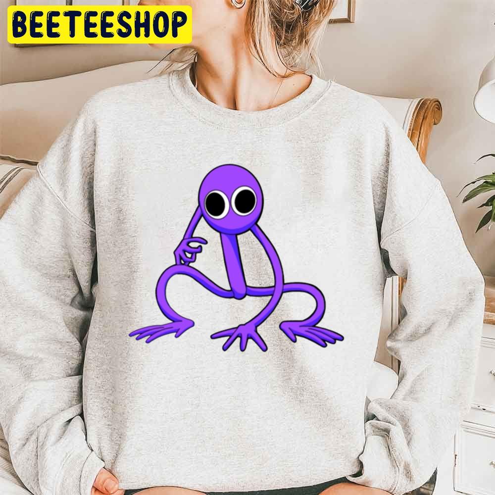 Purple Rainbow Friend Roblox Game Trending Unisex Sweatshirt