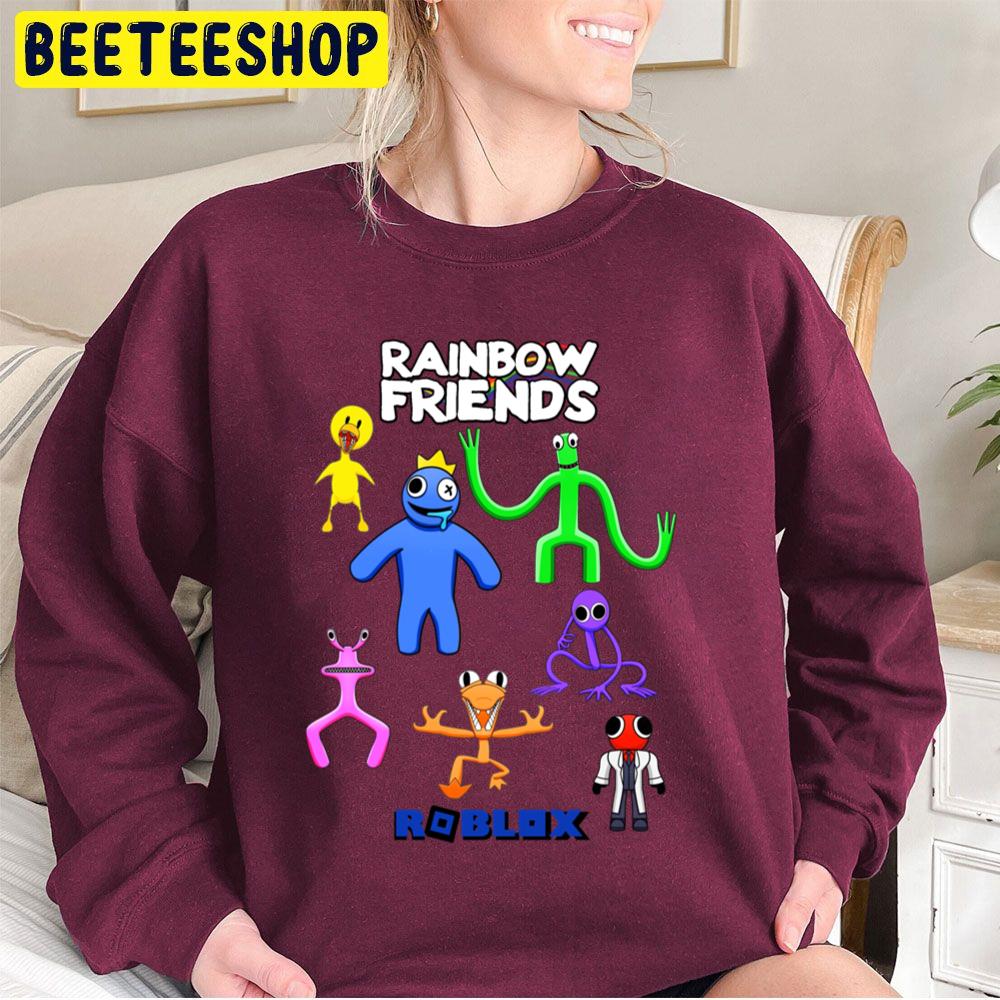 Homens Roblox Rainbow Friends 3d Impresso Hoodie Casual Pullover Moletom  Com capuz