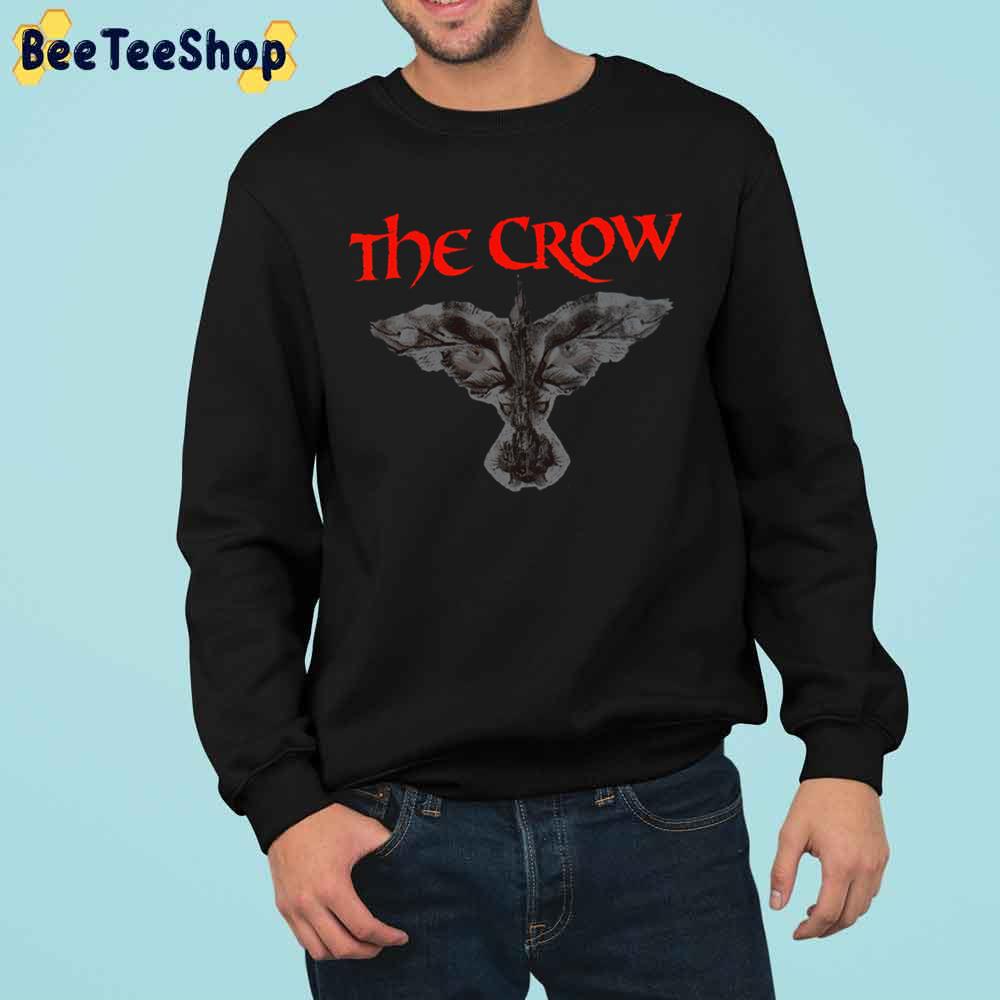 Red Art The Crow Trending Unisex Sweatshirt