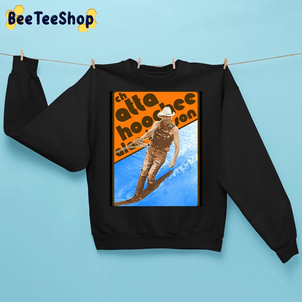 Retro Alan Jackson Chattahoochee Waterskiing Trending Unisex Sweatshirt