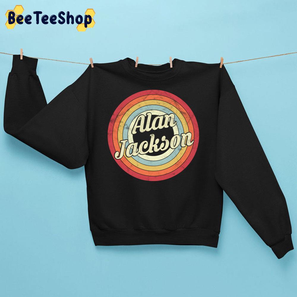 Retro Art Alan Jackson Trending Unisex Sweatshirt