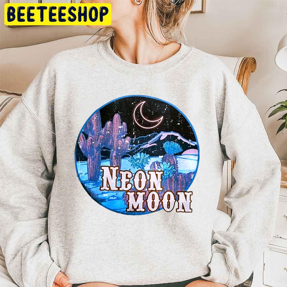 Retro Brooks And Neon Moon Trending Unisex Sweatshirt