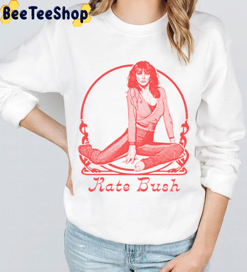 Retro Red Art Kate Bush Trending Unisex Sweatshirt