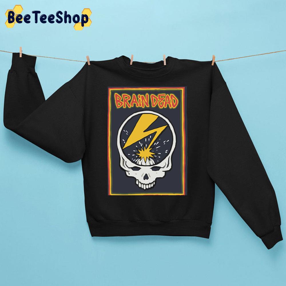 Retro The Behind Brain Arts Dead Gift Ideas Best Gifts For Everyone Trending Unisex Sweatshirt