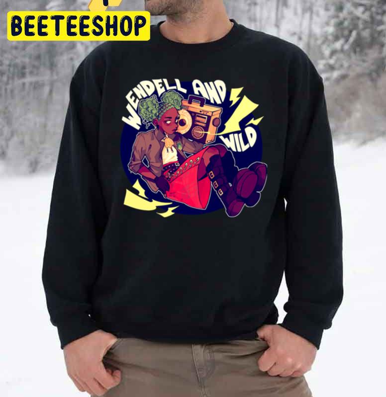 Retro Vintage Wendell And Wild Trending Unisex Sweatshirt