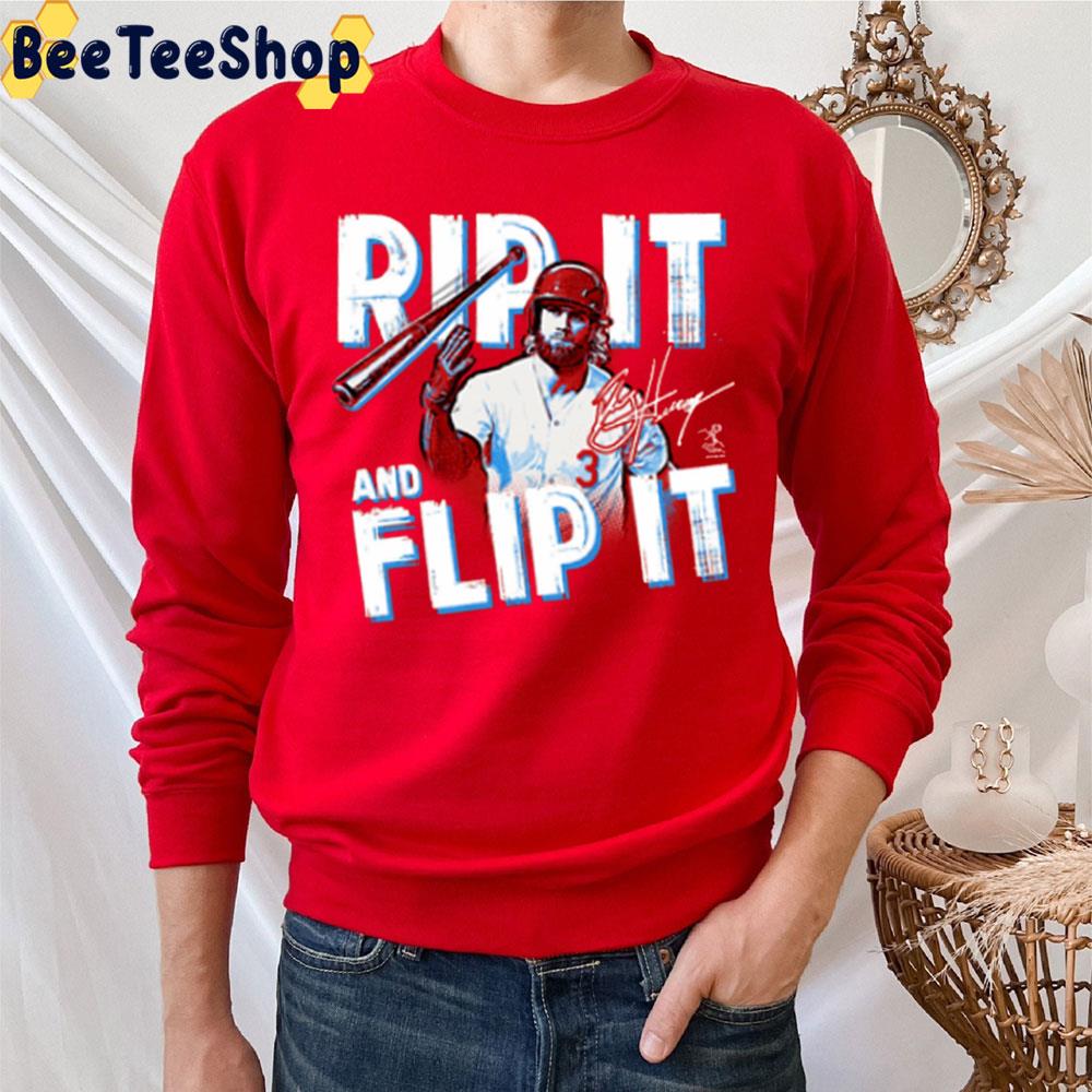 Rip It And Flip It Signature Baseball Trending Unisex Sweatshirt