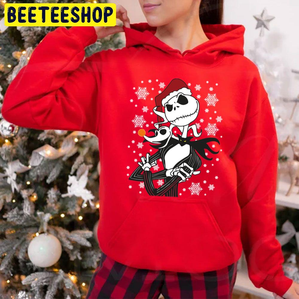 Santa Jack Nightmare Before Xmas Skellington Trending Unisex Hoodie